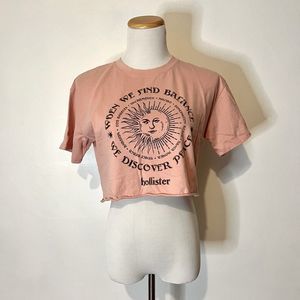 Hollister crop top, size XS